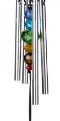 Woodstock Gem Drop Windchime, Prism, 10-Inch