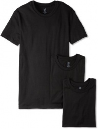 Hanes Men's Classics 3 Pack Slim Fit Crew Neck T-Shirt