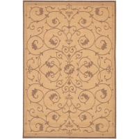 Couristan Recife Veranda Indoor/Outdoor Area Rug - Natural/Cocoa