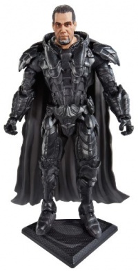 Superman Man of Steel Movie Masters General Zod with Battle Armor Action Figure