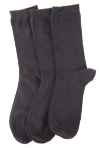 Lauren Ralph Lauren Rl Sport Trouser Sock 3 Pair Pack (7125) (Black)