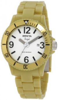 Invicta Women's 1214 Angel White Dial Green Plastic Watch