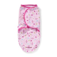 Summer Infant SwaddleMe Blanket, Pretty Princess, Girl, Small/Medium