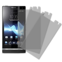 MPERO Sony Xperia S LT26i 3 Pack of Matte Anti-Glare Screen Protectors [MPERO Packaging]