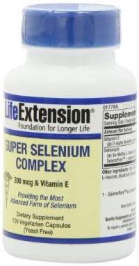 Life Extension - Super Selenium Complex 200 mcg & Vitamin E Life Extension 100 VCaps