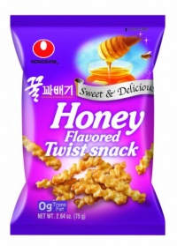 Nong Shim Honey Twist Snack, 2.64 Ounce Packages (Pack of 20)