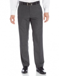 Kenneth Cole Reaction Men's Glen Plaid Slim Fit Flat Front Pant