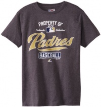 MLB Majestic San Diego Padres 2013 Authentic On-Field Property Of T-Shirt - Heathered Gray