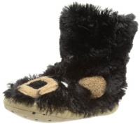 Hatley Boys 2-7 Slouch Slipper, Black, Medium(8-10)