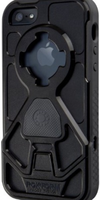 Rokform RokShield V.3 Bumper Apple iPhone 5 / 5S Case with Remote Mounting System (Gun Metal / Black)