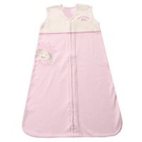 HALO SleepSack 100% Cotton Wearable Blanket, Pink Princess, X Large