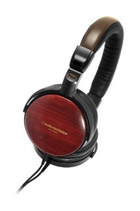 Audio Technica ATHESW9A Portable Wooden Headphones