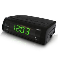 AudioVox RC105 Dual Wake Clock Radio with 0.9-Inch Green Display