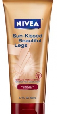 Nivea Sunkissed Beautiful Legs, for Medium to Dark Skin, 6.7-Ounce Tubes (Pack of 2)