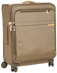 Briggs & Riley Luggage Baseline Expandable Spinner Bag, Olive, Large