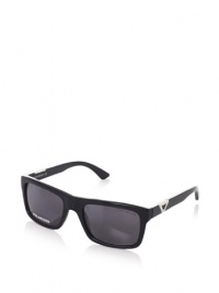 Emporio Armani EA9883/P/S Sunglasses - 0807 Black (3H Smoke Polarized Lens) - 54mm