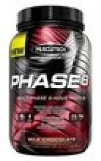 Phase8,Milk  Chocolate, 2.0 lb., Sustained Release Protein