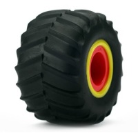 Fr/R Tire & Wheel Set, Mounted(4): Micro Raminator