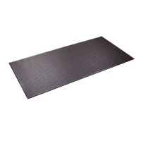 Supermats Heavy Duty P.V.C. Mat for Cardio- Fitness Products (2.5-Feet x 5-Feet)