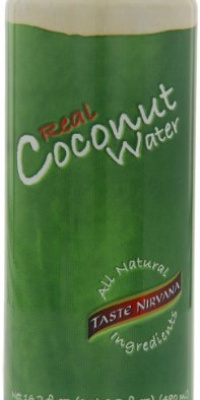 Taste Nirvana Real Coconut Water, 16.2-Ounce (Pack of 12)