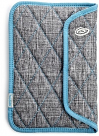 Timbuk2 Kindle Fire Plush Sleeve with Memory Foam for impact absorption, Grey/Blue (does not fit Kindle Fire HD)