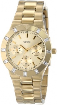 GUESS U11058L1 Feminine Hi-Shine Sport Mid-Size Watch