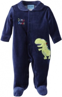 Carter's Watch the Wear Baby-Boys Newborn Dino Coverall, Navy, 3-6 Months