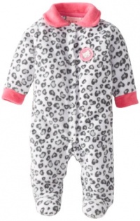 Carter's Watch the Wear Baby-Girls Newborn Kitten Coverall, Pink, 0-3 Months