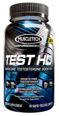 MuscleTech Test HD, 90ct, Testosterone Booster