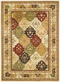 Safavieh Lyndhurst Collection LNH221C Multicolor Area Rug, 4-Feet by 6-Feet