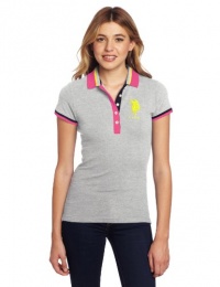 U.S. Polo Assn. Juniors Solid Polo With Contrast Placket and Collar