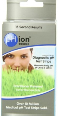 PHion Balance Diagnostic Ph Test Strips, 4.5 - 9.0 ph Range, 90-Count