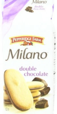 Pepperidge Farm Double Chocolate Milano Cookies, 7.5-Ounce (Pack of 4)