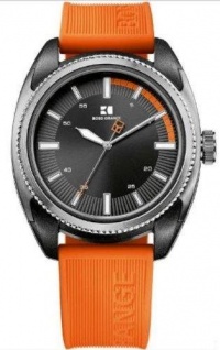 Hugo Boss Orange 1512821 Orange Strap With Black Dial Men's Watch