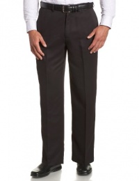 Savane Men's Deep Dye Microfiber Flat Front Gaberdine Pant