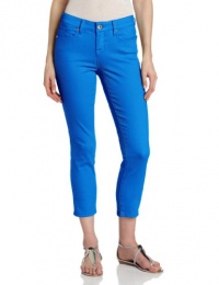 Isaac Mizrahi Jeans Women's 26 Inch Samantha Skinny, Cornflower, 8