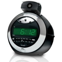 Coby CRA79 Digital Alarm Clock with Projector Display