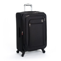 Delsey Luggage Helium Sky 25 Inch Expandable Spinner Suiter Trolley, Black, One Size