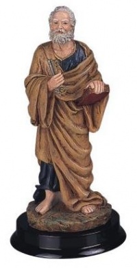 12 Inch Saint Peter Holy Figurine Religious Decoration Statue Decor