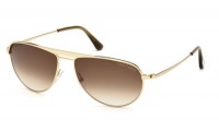 Tom Ford Tf 207 William Gold Frame/Brown Gradient Lens 59Mm