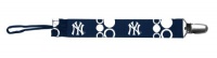 Baby Fanatic Pacifier Clip, New York Yankees