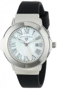 Swiss Legend Women's 20032-02 South Beach Collection Black Rubber Watch