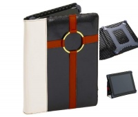 BLOW OUT SALE !!! Luxury Designer maroo HOOP for iPad case · PATENTED SG BUMPER TECHNOLOGY · TWO VIEWING ANGLES · MAGNETIC FEATURE: SMART MAGNETS SEND YOUR IPAD 2, 3, & 4 IN AND OUT SLEEP MODE by SETH AARON famous british Designer genuine leather