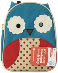 Skip Hop Zoo Lunchie Insulated Lunch Bag, Owl