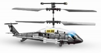 Blackhawk 3CH Military RC Micro Helicopter with Gyro (Assorted Color)