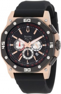 Bulova Men's 98B118 Marine Star Black Dial Watch