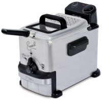 Emeril by T-fal FR702D001 1.8-Liter Deep Fryer with Integrated Oil Filtration System, Silver