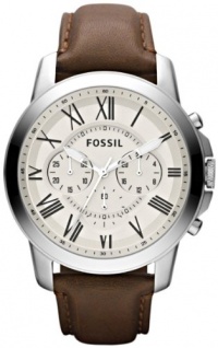 Fossil FS4735 Grant Brown Leather Watch