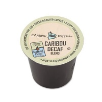 Caribou Coffee, Caribou Blend Decaf, K-Cup Portion Pack for Keurig K-Cup Brewers, 24-Count