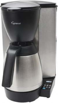 Capresso 485.05 MT600 Plus 10-Cup Programmable Coffee Maker with Thermal Carafe